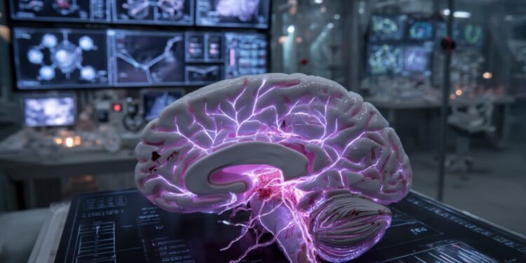 The 3D printed brain model mimics neuronal damage The 3D printed brain model mimics neuronal damage