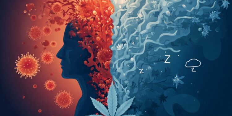 Inflammation influences the effects of cannabis on anxiety and sleep Inflammation influences the effects of cannabis on anxiety and sleep