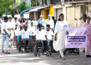 Rally organized to raise awareness about spinal cord injury | Trichy news