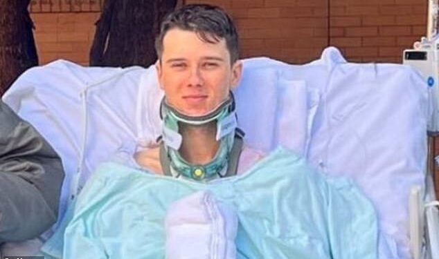 Son of the great Australian sportsmen offers a devastating update after suffering injuries in the horror accident column