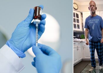 The man paralyzed in the cycling accident recovers the ability to walk in the peptide drug trial