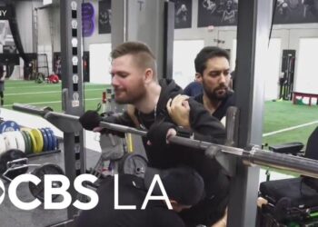 Walking With Anthony Helps Spinal Cord Injury Survivors – CBS News