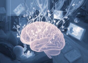 Early Screen Time Linked to Long-Term Brain Changes, Anxiety in Teens