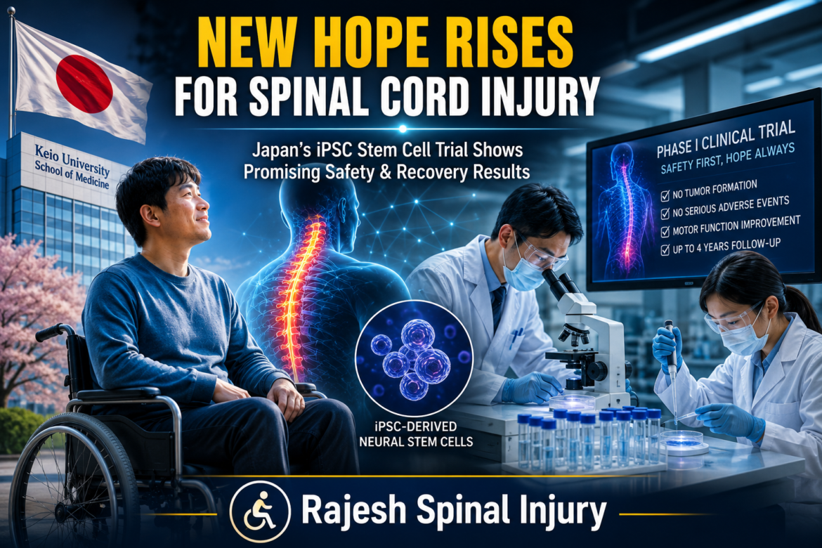 Japan's First Human iPSC Stem Cell Trial New Hope for Spinal Cord Injury Patients